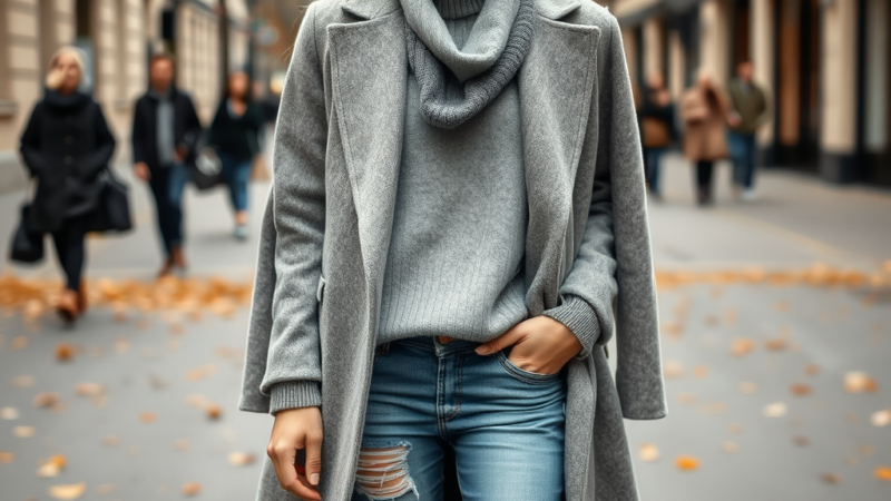 bbme.co.uk | Des idées de layering avec des vêtements gris